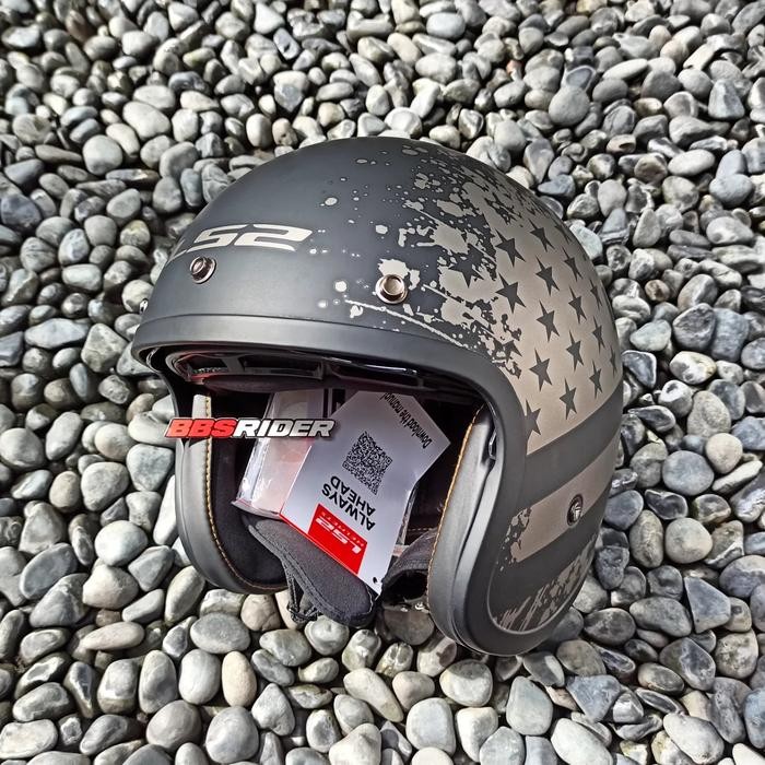 Helm LS2 OF599 Spitfire Flag