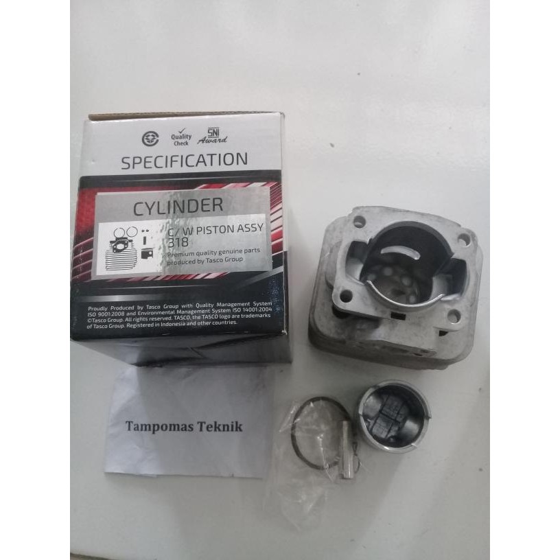 Blok Mesin Potong Rumput Tanaka Sum 328 Cylinder + Piston Komplit