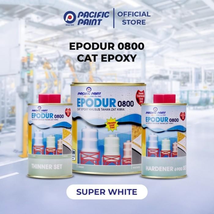 DANAPAINT UPOX LANTAI KERAK /UPOX EPOXY + HARDENER 0.9 LT/SET