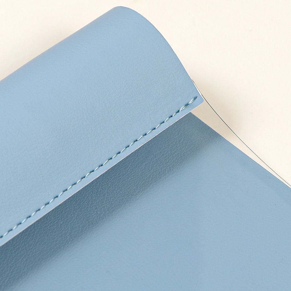 

A5/B5 Notebook Cover Loose-Leaf Binder Splicing Leather Binder Cover Semi Transparent Large Capacity