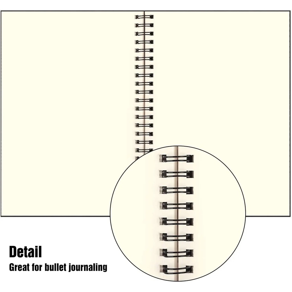 

Notebook Spiral Sketchbook Graffiti Notebook For School Supplies Size A5 B6 100 Pages Kraft Paper