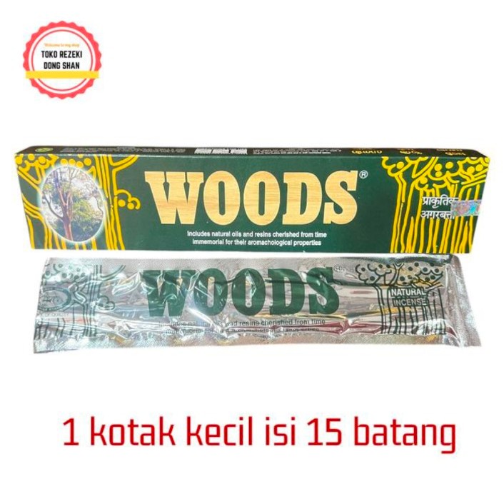 Hio India Woods pendek (per kotak)