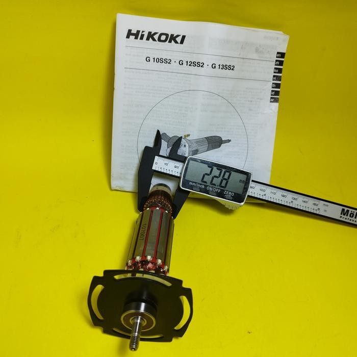 Spesial Armature G10Ss2 Mesin Gerinda 4" Angker Asli Hitachi G10 Ss2 Original