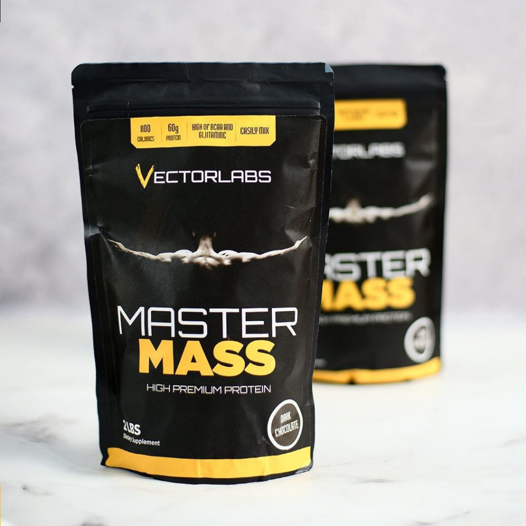 Vectorlabs Master Protein Susu Mass 2 lbs 900 gram Susu Whey Protein Gainer Master Whey Master Mass
