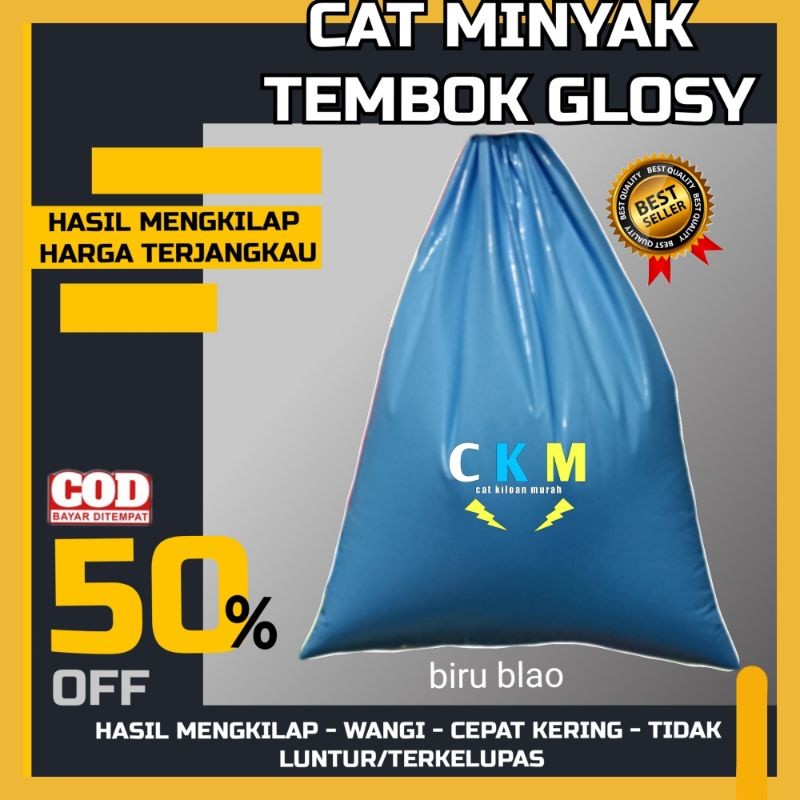 Bararoomkey_ Cat Minyak Kiloan Tembok Cat Dinding / Cat Minyak Dinding/ Cat Tembok 1 Kg Gratis