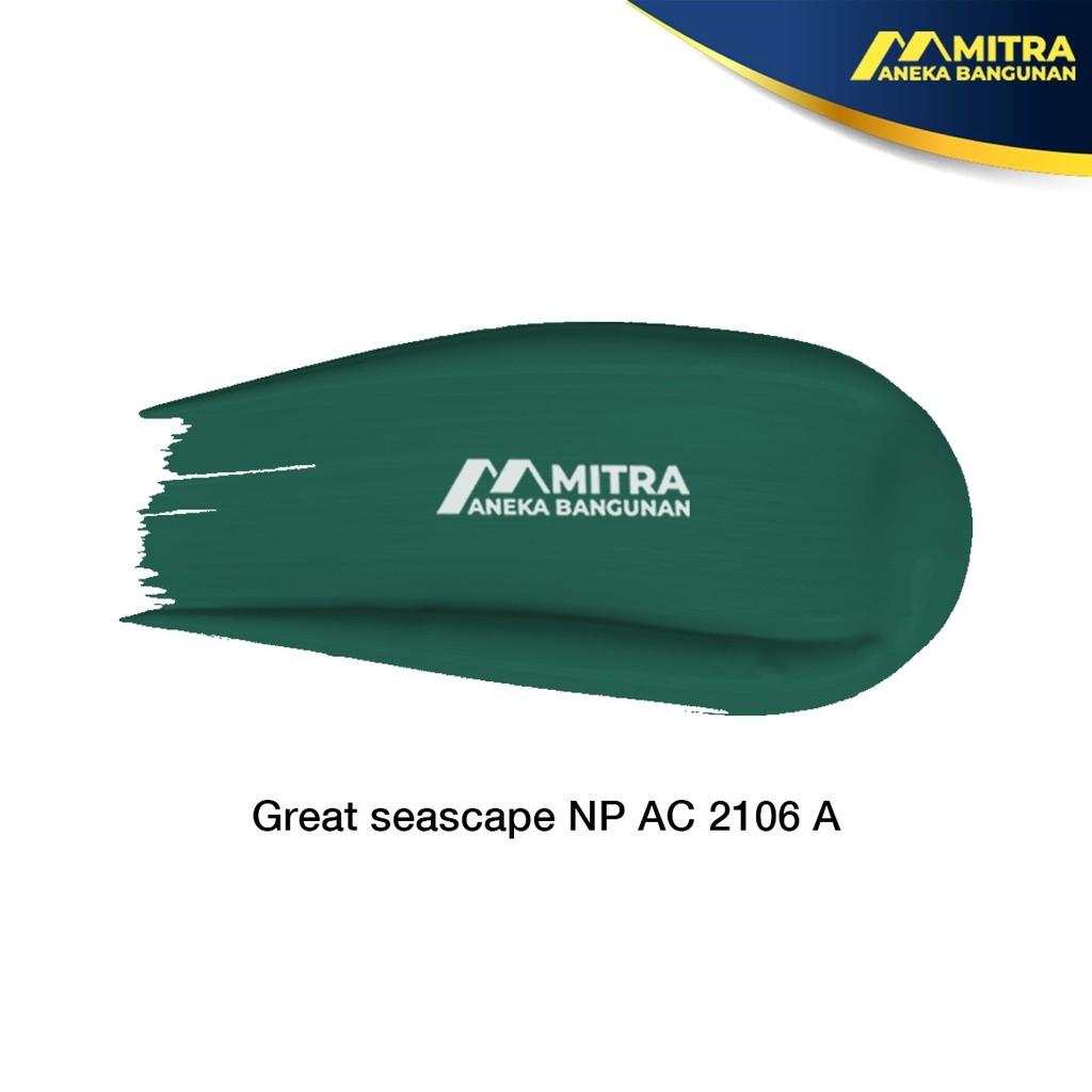 Bararoomkey_ Cat Tembok Nippon Paint Great Seascape Np Ac 2106 A / Hijau Tua / Vinilex Interior