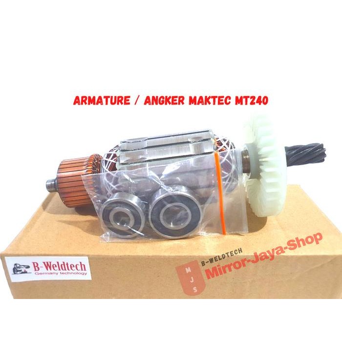 Hemat Angker Gerinda Maktec Mt240 Armature / Angker Maktec Mt240 B-Weldtech