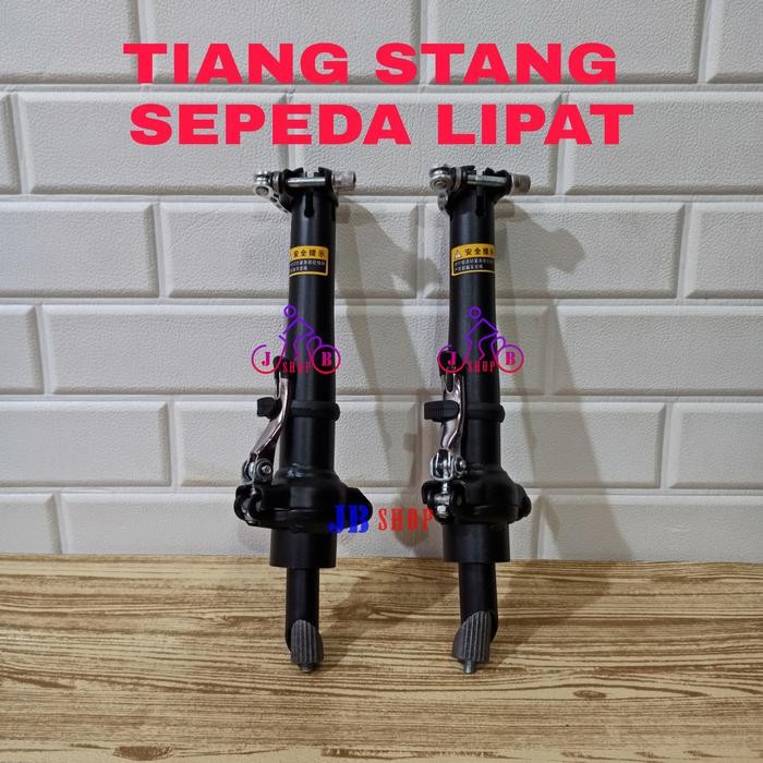 Pacific United - Tiang Dudukan Stang Sepeda Lipat Minion Handle Post 22.2 25.4 Tebal Outdoor