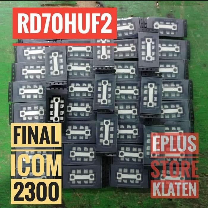 READY RD70HUF2 final ICOM 2300 & Sejenis RD70 ICOM2300 RD70HUF