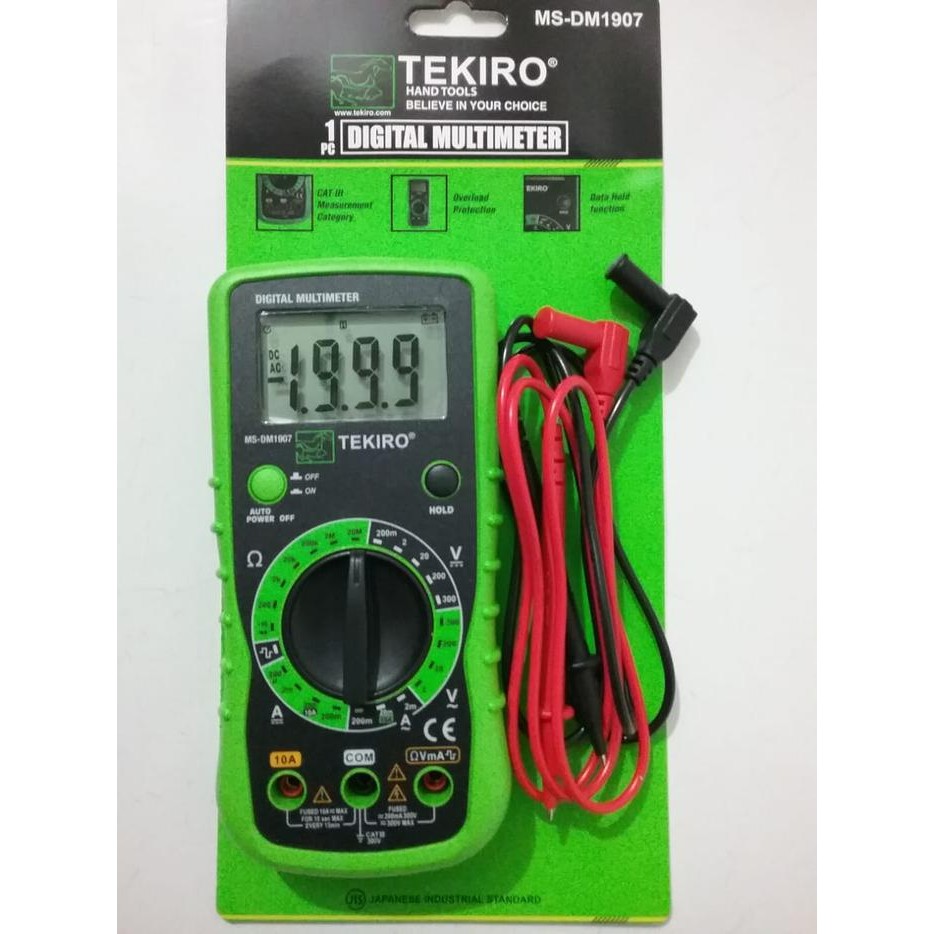 Tekiro Multitester Digital / Tekiro Avo Meter Digital