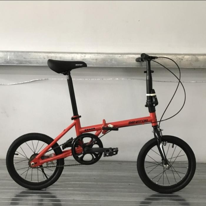 Sepeda Lipat Senator 16 Inch Single Speed