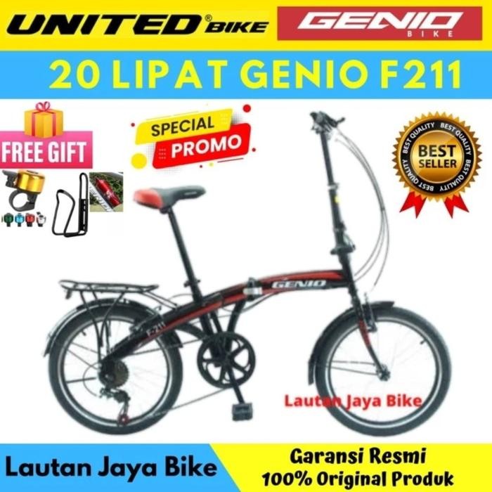 Sepeda Lipat 20 Genio F 211 By United