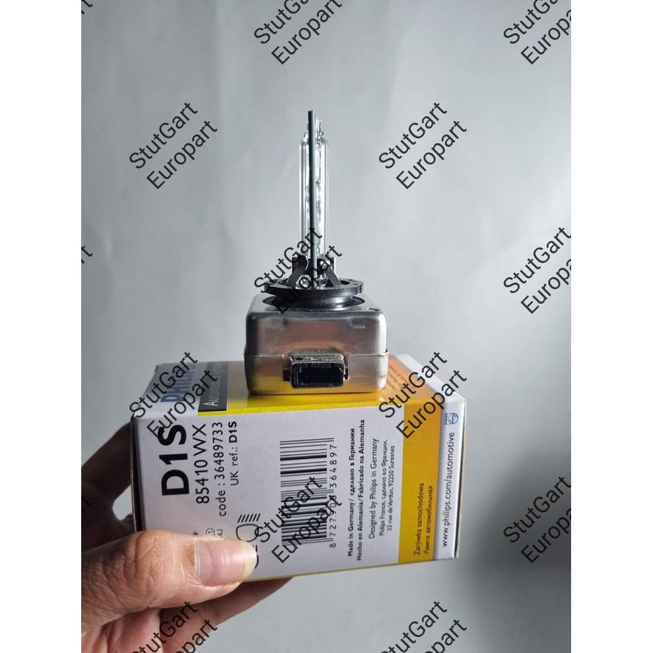 Bohlamp Philips Hid Xenon D1S 35W Audi Vw Bmw Mercedes Lampu Hid