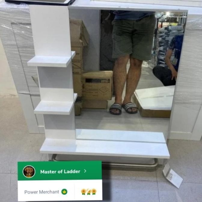 Kabinet Cermin Kamar Mandi / Hansel Rak cermin kamar mandi