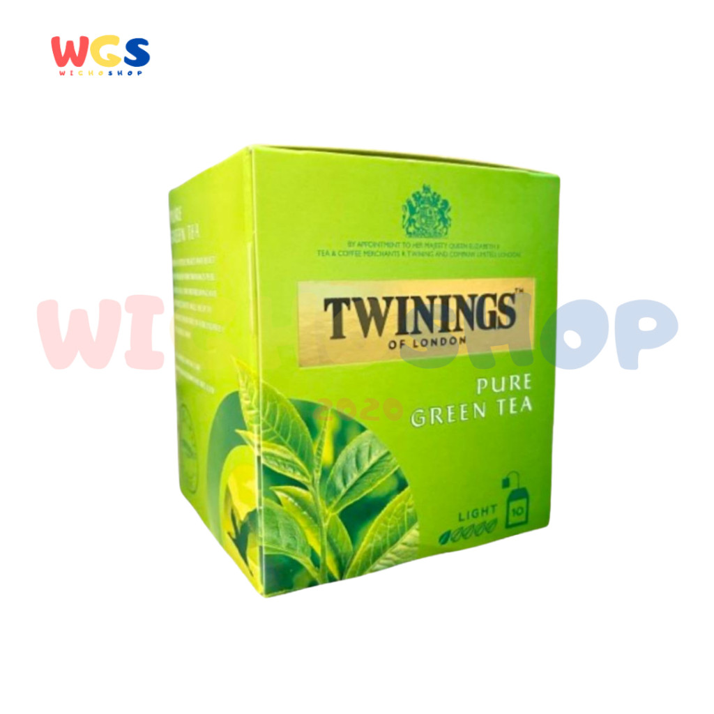 

READYY! Twinings of London Pure Green Tea 20g (10x2g) - Teh Hijau Celup