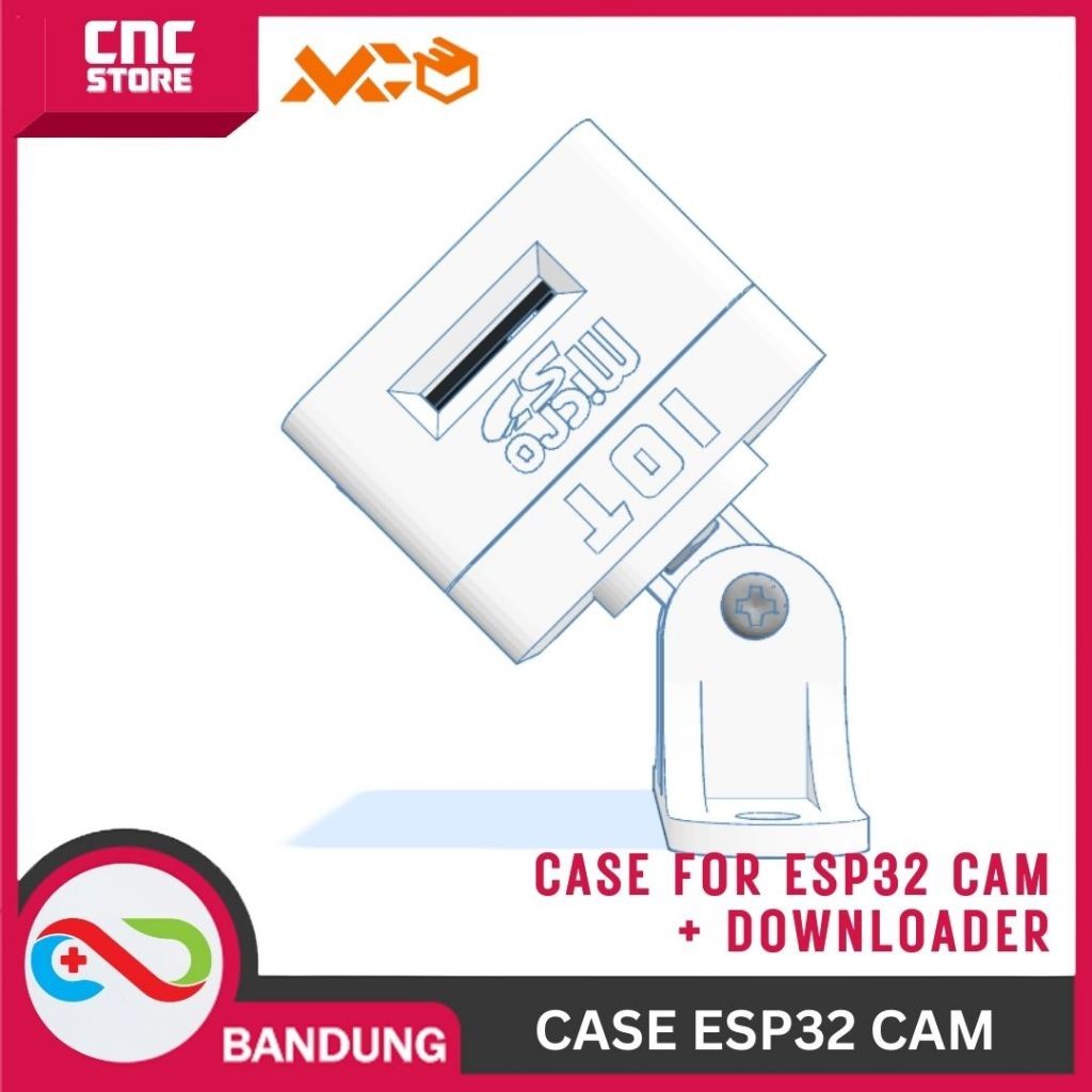 RB2233 CASE ESP32 CAM DAN SHIELD PROGRAMER BOX HOUSING MOUNTING CASING ESP CAM