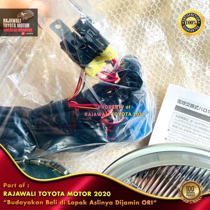 Headlamp Set Hardtop 2F, Hj40 & Bj40 & Suzuki Katana 7" 7Inch Lampu Depan Halogen Koito New Land