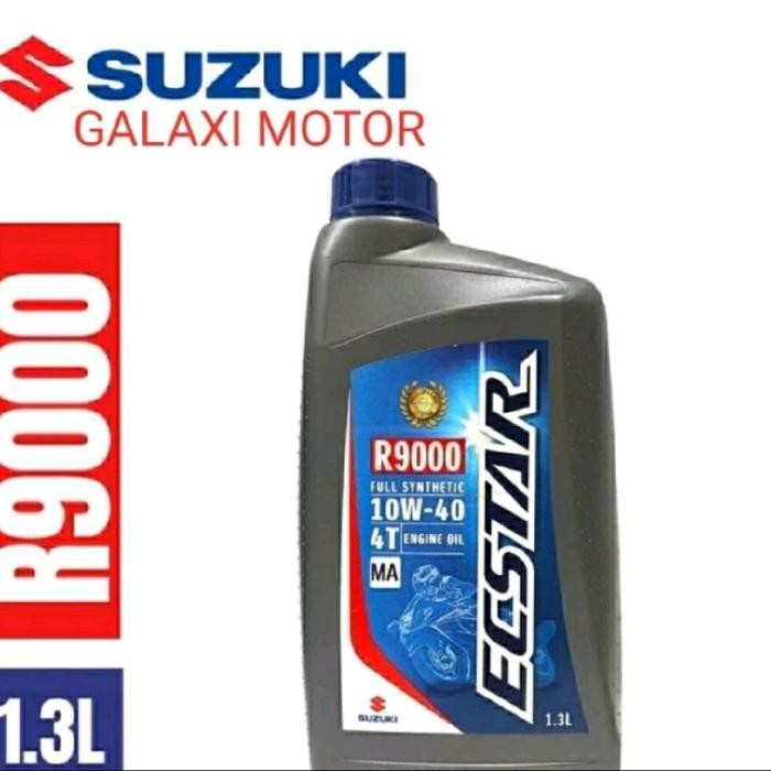 PREMIUM suzuki genuine oil, oli ecstar R 9000 full synthetic ukuran 1300 ml
