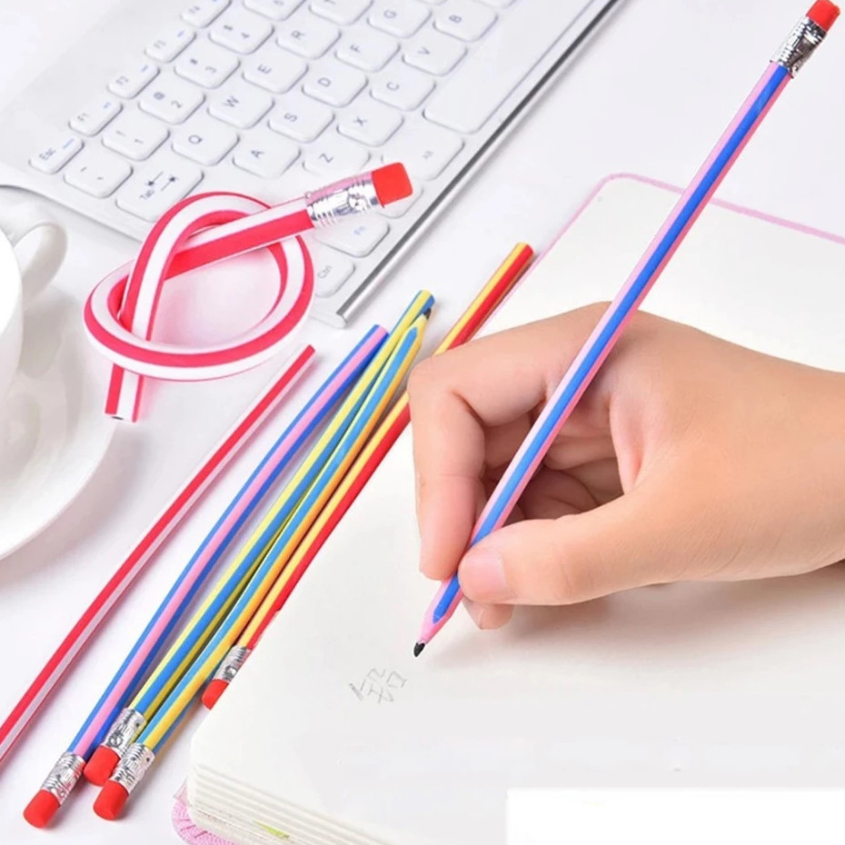 

BARU APEN PENSIL LENTUR FLEKSIBEL ALAT TULIS GULUNG ATK SEKOLAH KANTOR