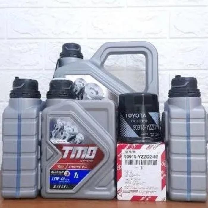 PREMIUM paket oli mesin toyota tmo 15w.40 inova lama diesel ad 5itam