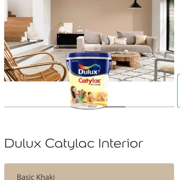 Dulux Catylac Interior - Basic Khaki