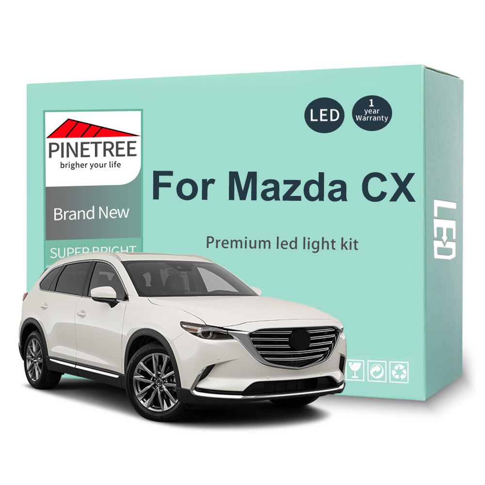 Kit Lampu Interior Led Mobil untuk Mazda CX-9 CX-8 CX-7 CX-5 CX-4 CX-3 CX9 CX8 CX7 CX5 CX4 CX3 Bohla