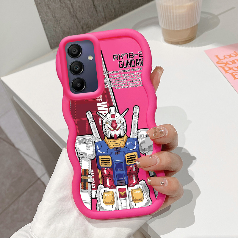 Casing Untuk Samsung A15 4G A15 5G M15 5G A25 5G Case Softcase Kesing Mesin putih ponsel Cesing terb