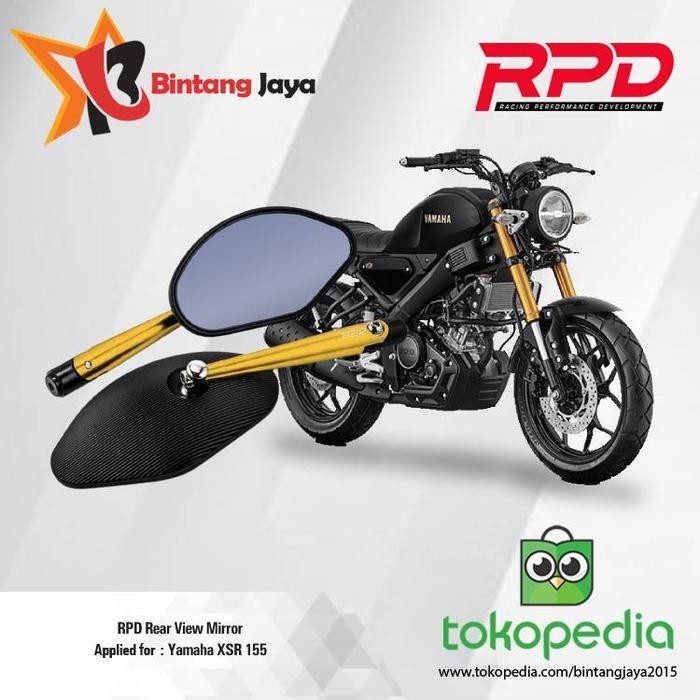 RPD Rear View Mirror For Yamaha XSR 155 - Spion XSR 155