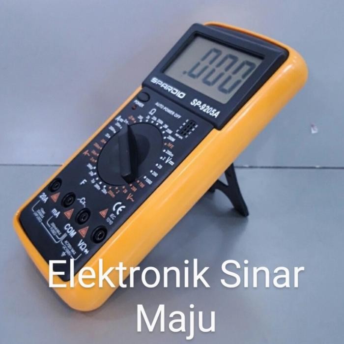 Multi Tester Avometer Multimeter Digital Besar 9205A Spardio Sp-9205A