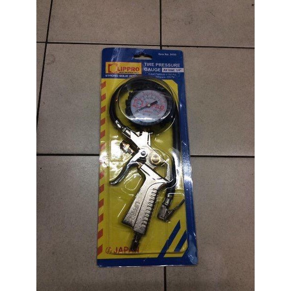Tire Presure Gauge Tire Inflator Isian Angin 3 In 1 Lippro Original