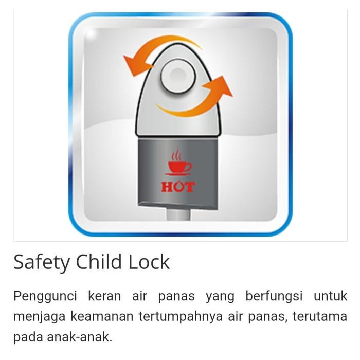 SANKEN Dispenser HWD-C500 Kompresor C500E Galon Bawah HWD-C500E