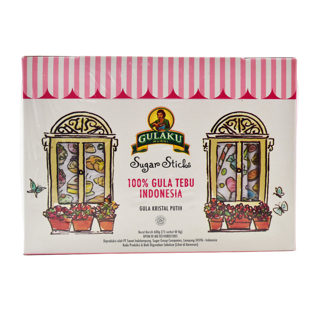 

SANS Gula Putih GULAKU Stick Sachet isi 75 @ 8gr
