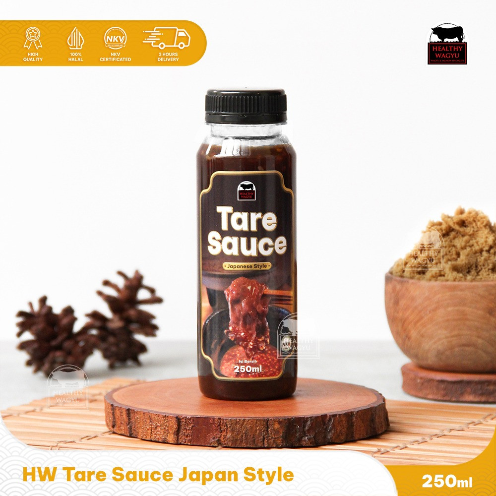 

SANS Japanese Tare Sauce Halal 250ml Healthy Wagyu