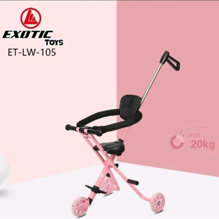 Magic Stroller Exotic Lw-105 Baby Stroller Lw105 Kursi Dorong Anak Lw 105 -Gratisongkir