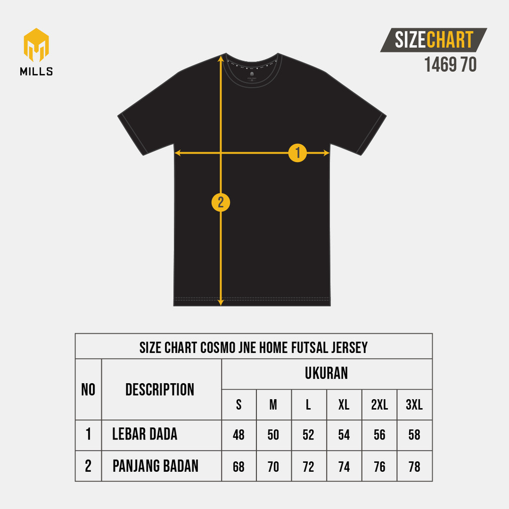 MILLS COSMO JNE HOME FUTSAL YELLOW 1469