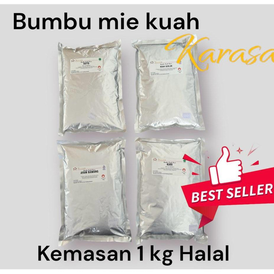 

SANS Bumbu Mie Kuah Indomie 1kg Rasa Ayam Bawang Halal