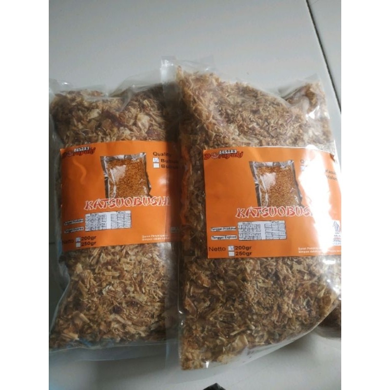 

SANS Katsuobushi bubuk kasar powder nett 1kg bonito flakes l sakura Katsuobushi