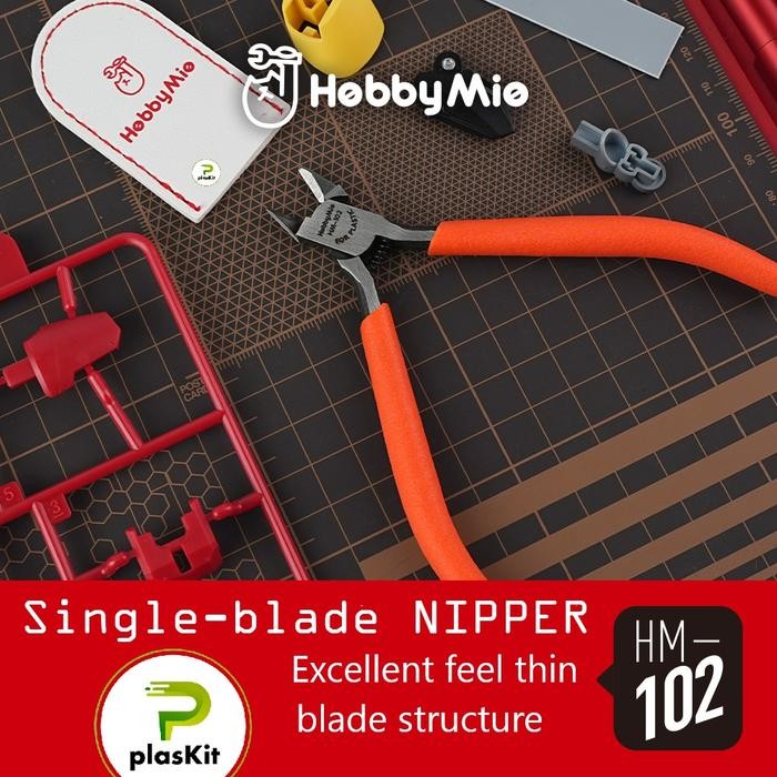 HM-102 SINGLE BLADE NIPPER / SIDE CUTTER - HOBBY MIO