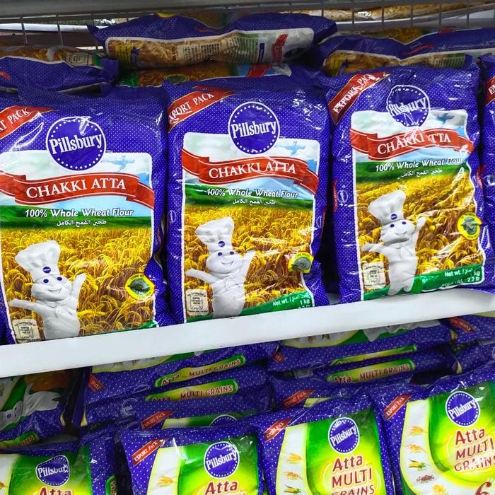 

SALE !!! TEPUNG GANDUM PILLSBURY CHAKKI ATTA PREMIUM FLOUR 5 KG READYY