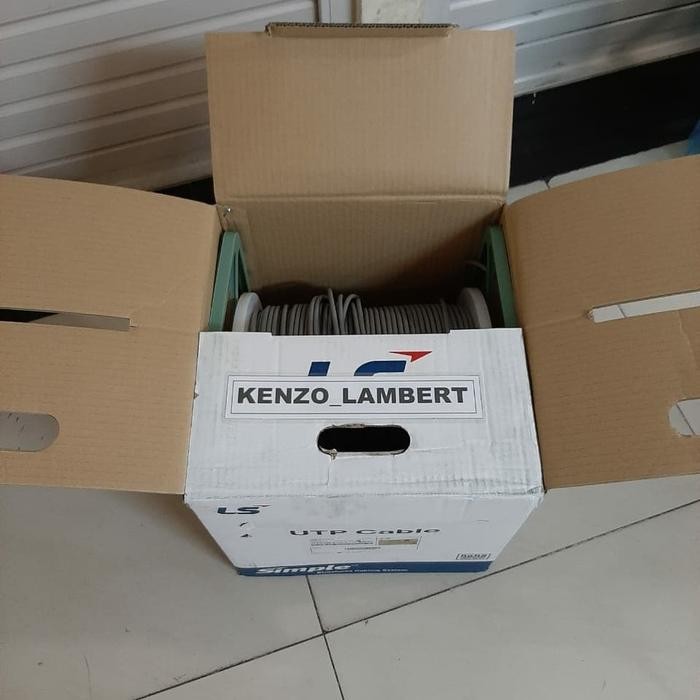 Kabel lan utp cat 6 LS / kabel utp cat 6 LS