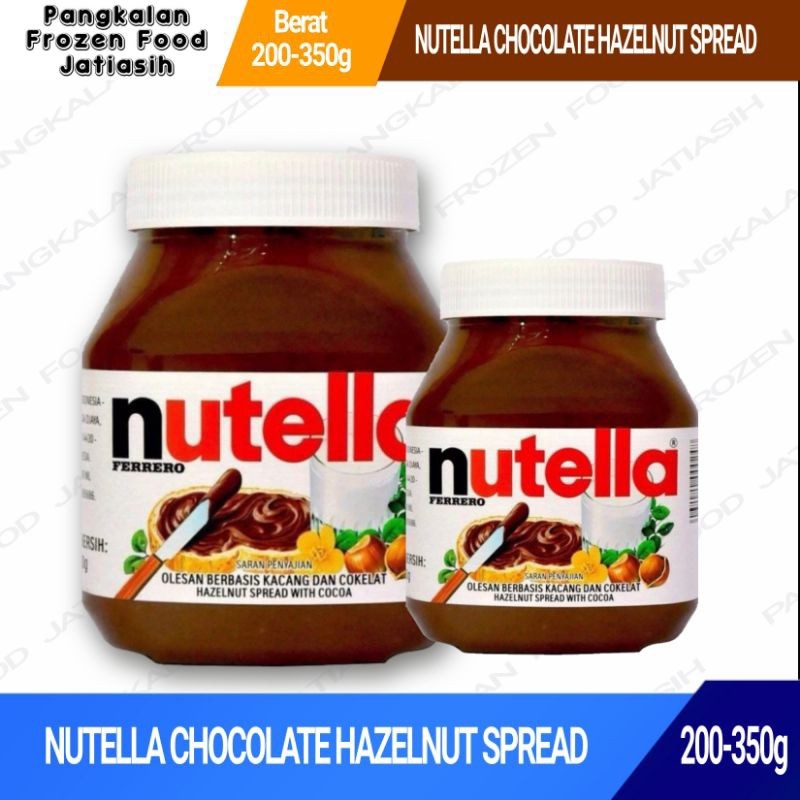 

RATU NutellaChocolateHazelnutSpreadISelaiCoklatHazelnutI200-350g