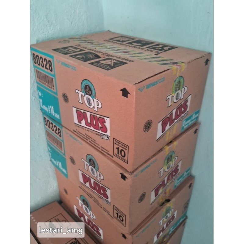 

RATU KOPI TOP PLUS Gula 1 DUS isi 120 sachet (18 gr/sachet)