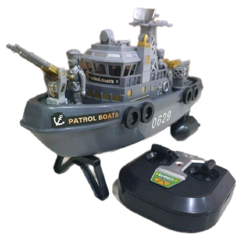 mainan remote control kapal perang/ PERAHU / kapal Marine boat Rc kapal rc perahu