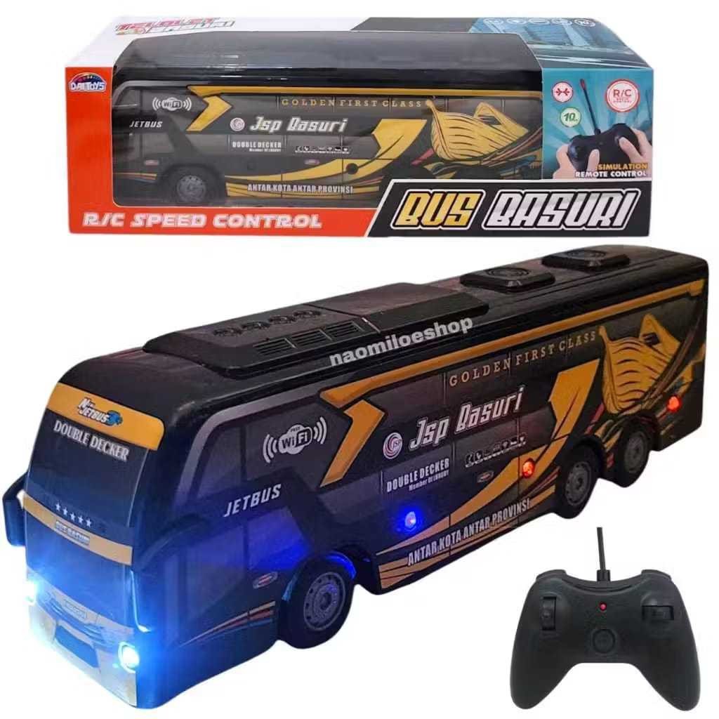 mainan bus Basuri Bus Remote Kontrol bus oleng bus teet