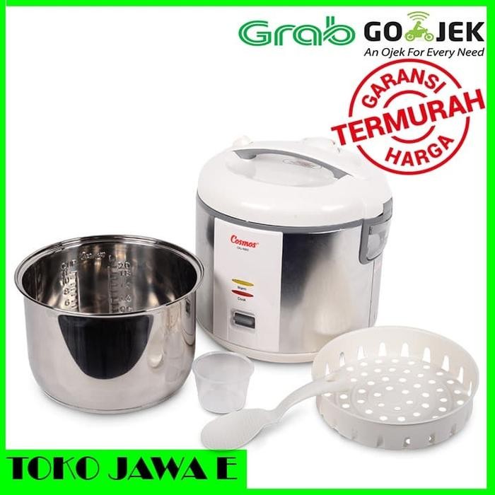 RICE COOKER COSMOS CRJ 9303 Rice Cooker 2Liter 3in1 STENLIES LUAR DALAM