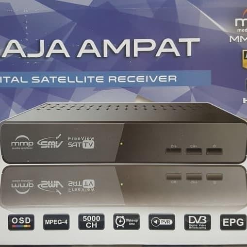 RECEIVER RAJA AMPAT SMV FREESAT TV