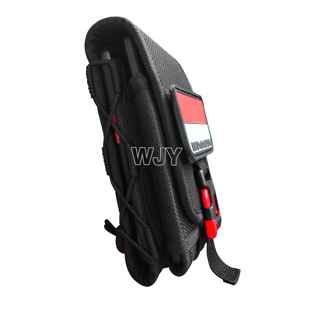 RB2233 SARUNG HP TACTICAL SARUNG HP PINGGANG TACTICAL LOGO BENDERA TERBARU