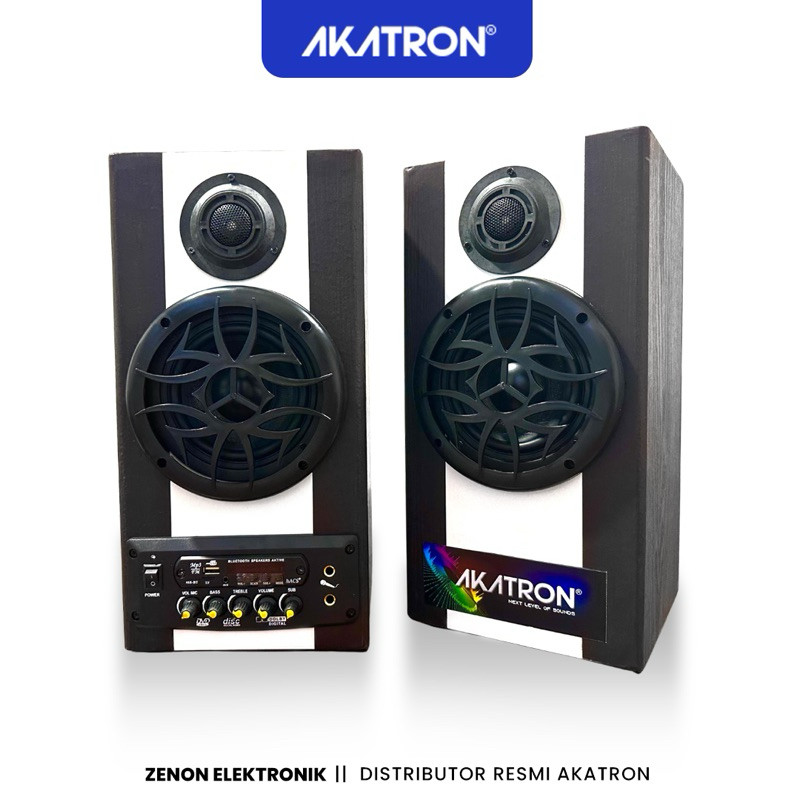 NEW PRODUCT AKATRON BT-5005 - SPEAKER AKTIF BLUETOOTH 5 INCH KARAOKE SUBWOOFER - SALON SUPER FULL