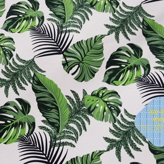 Kain Kursi, Bantal, Sova Bahan Motif Daun - Leaf