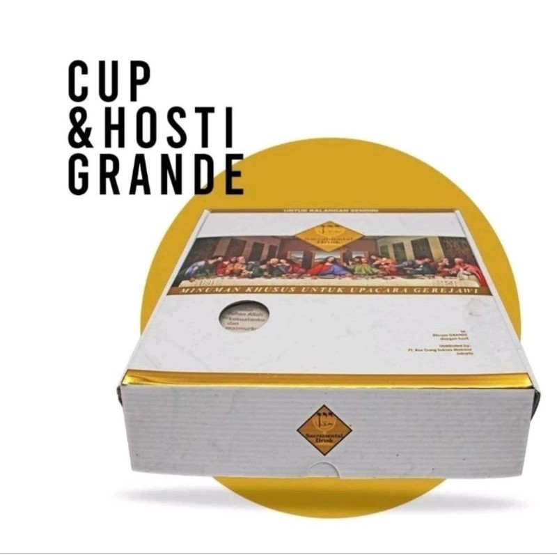 

Roti Anggur Perjamuan Kudus Ayat isi 50cup - Ros Gung